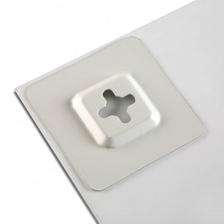 WHITE BATHROOM HOOK