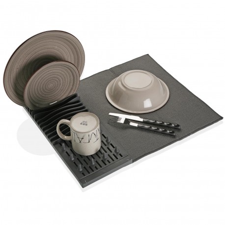 GRAY DISH RACK