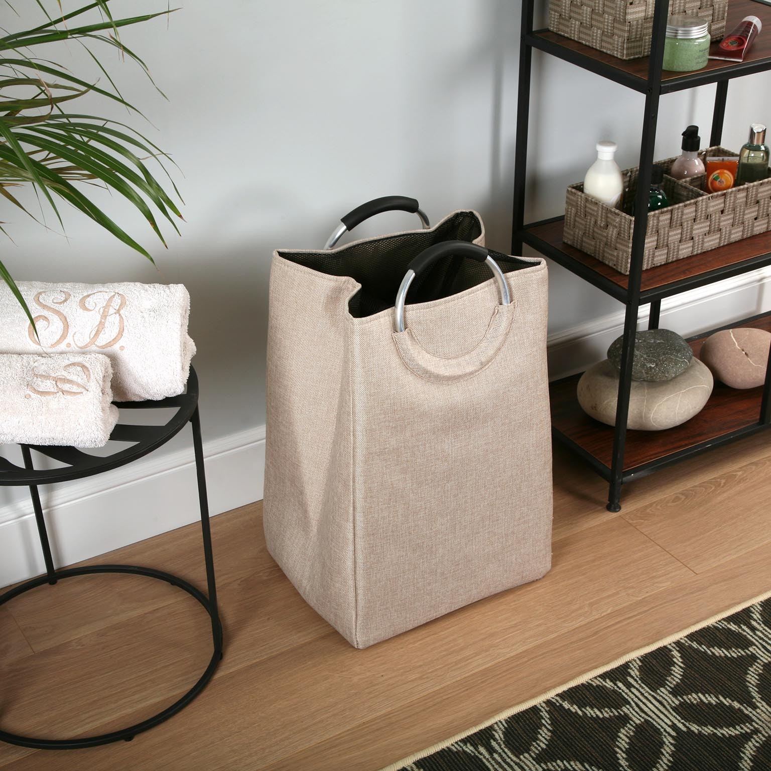 LAUNDRY BASKET WITH HANDLES