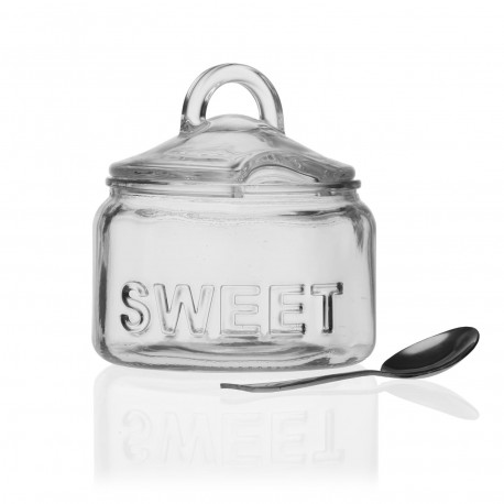 SET SUGAR BOWL W/SPOON