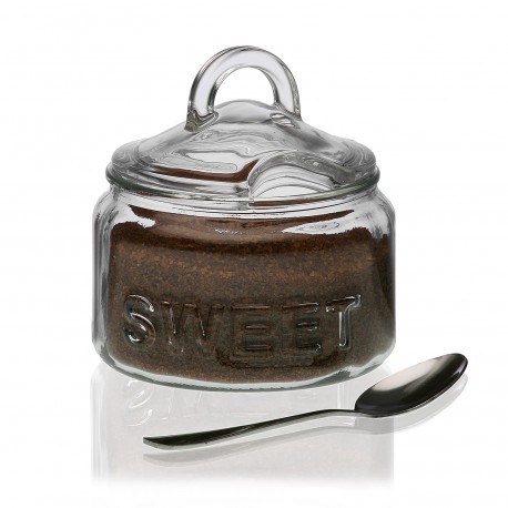 SET SUGAR BOWL W/SPOON