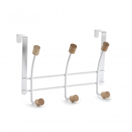 COAT DOOR STAND WITH 2 HOOKS