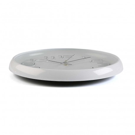 WHITE  KITCHEN CLOCK 30CM