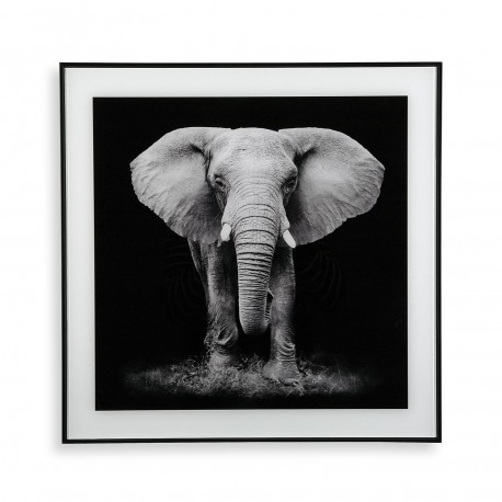 DECORATIVE PLAQUE ELEPHANT