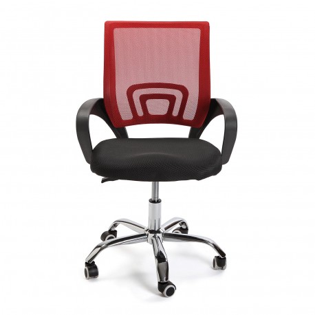 BLACK / RED OFFICE CHAIR