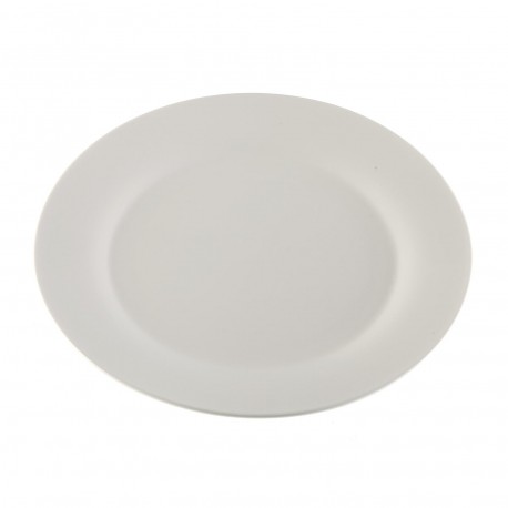 WHITE ROUND PLATE