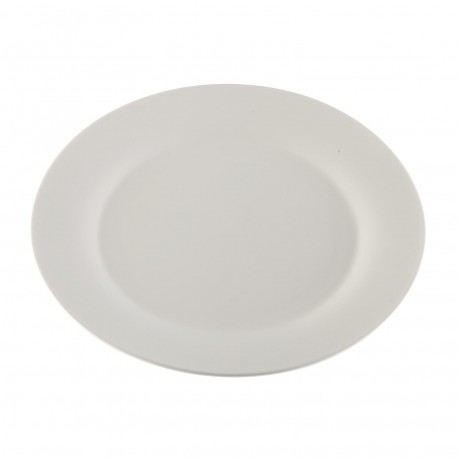 WHITE ROUND PLATE