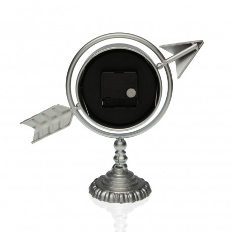 TABLE CLOCK SILVER ARROW