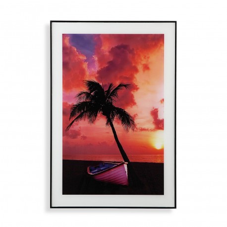 DECORATIVE PLAQUE PALM TREE