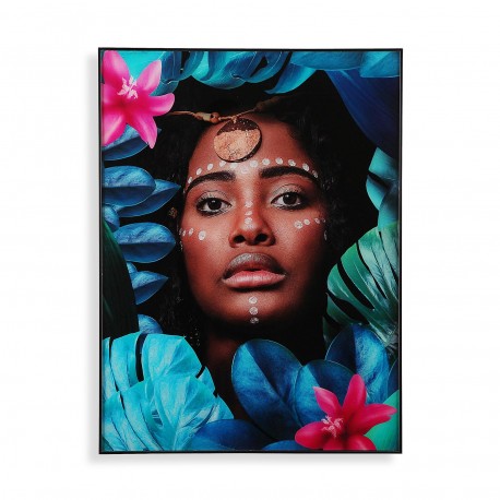 DECORATIVE PLAQUE AMAZONA GIRL