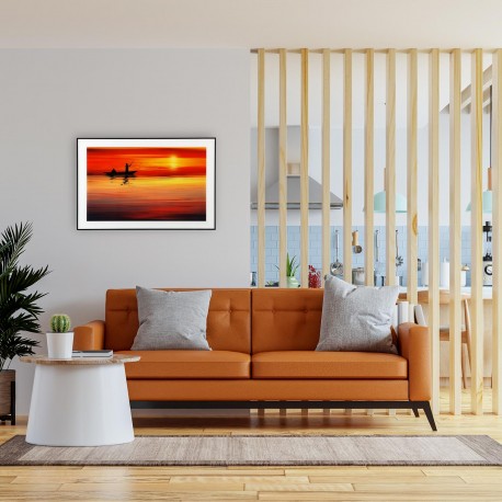 DECORATIVE PLAQUE SUNRISE