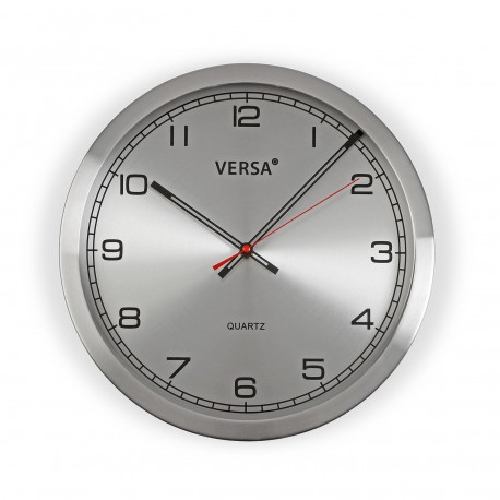 25CM ALUMINIUM CLOCK