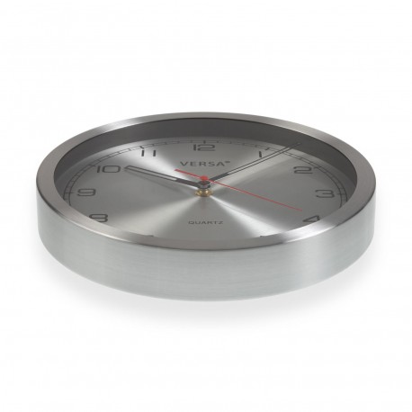 25CM ALUMINIUM CLOCK