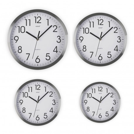 20CM DIAMETER ALUMINIUM CLOCK