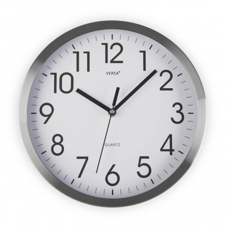 20CM DIAMETER ALUMINIUM CLOCK