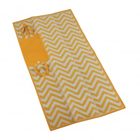 YELLOW STRIPS CARPET