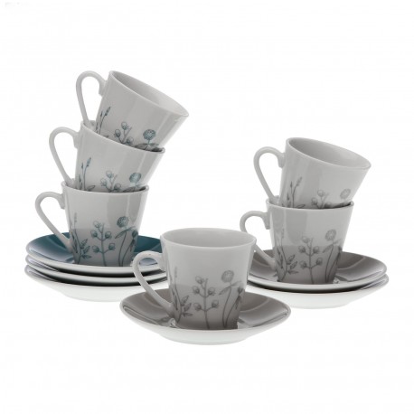 SET 6 COFFEE CUPS NOMMA