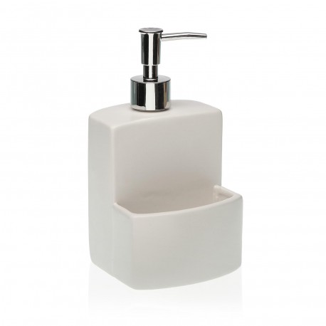 WHITE MATT SOAP DISPENSER