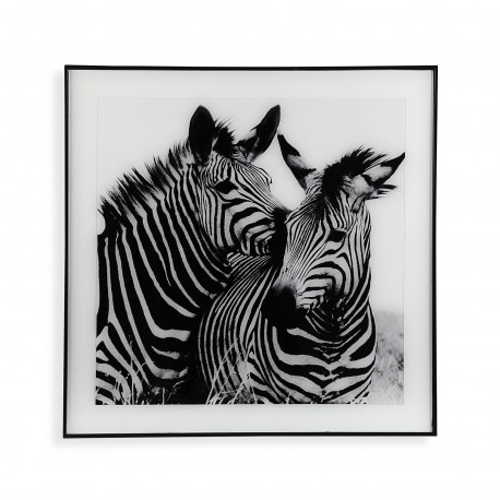 DECORATIVE PLAQUE ZEBRA 1