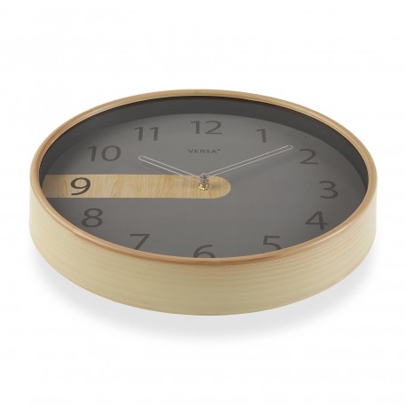 DARK GREY WALL CLOCK 30,5 CM