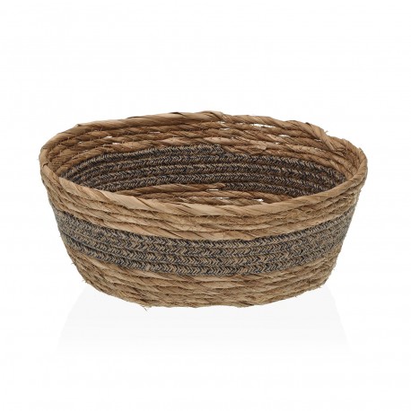 GREY BASKET WITH HANDLES