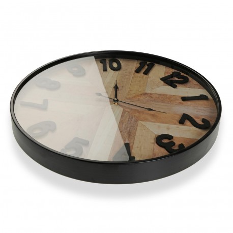 WOOD WALL CLOCK 60CM