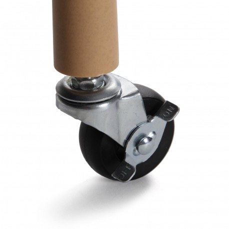 BLACK 3-TIER TROLLEY