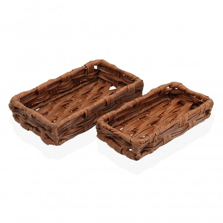 LIGHT BROWN 2  BASKETS