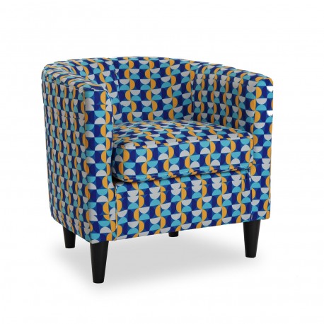 ARMCHAIR RED PATCHWORK