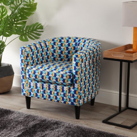 ARMCHAIR RED PATCHWORK