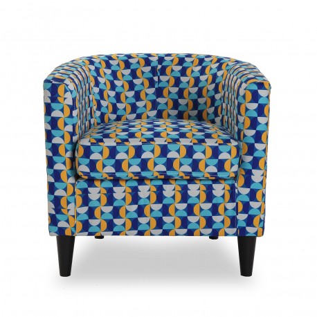 ARMCHAIR RED PATCHWORK