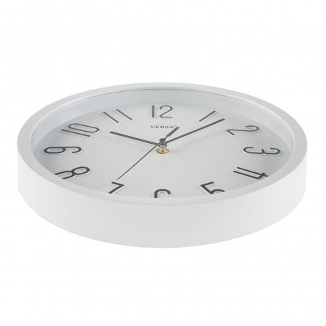 WHITE WALL CLOCK 30CM