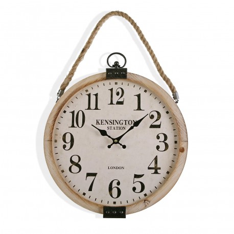 WOOD WALL CLOCK 40CM