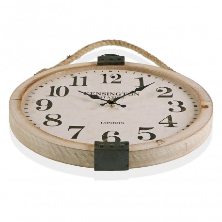 WOOD WALL CLOCK 40CM