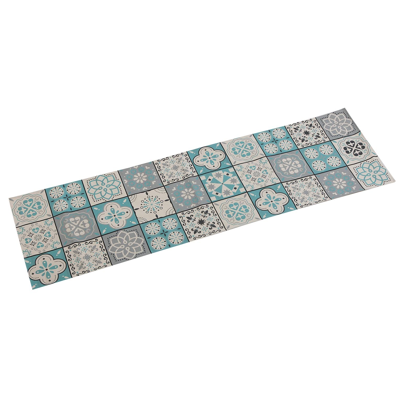 TABLE RUNNER MINT MOSAIC