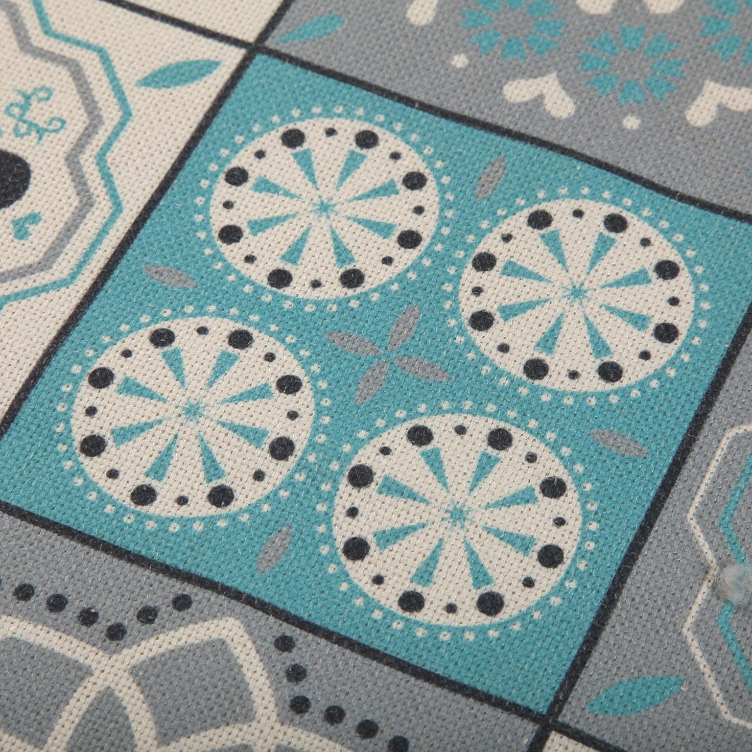 TABLE RUNNER MINT MOSAIC