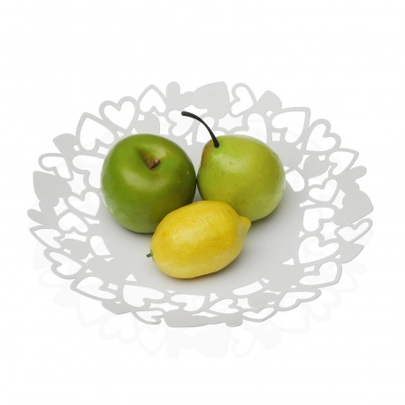 WHITE FRUIT BASKET KAMIRA