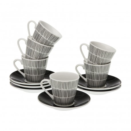 SET 6 COFFEE CUPS NEW LINES