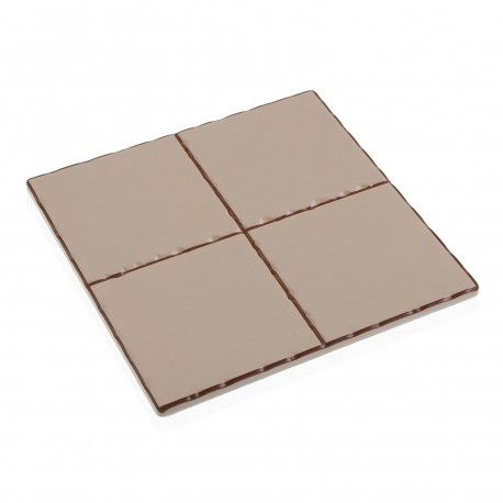 BEIGE CERAMIC TRIVET