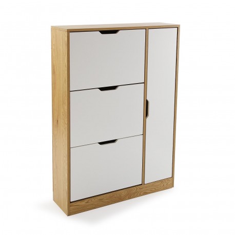  SHOERACK WITH 4 DRAWERS