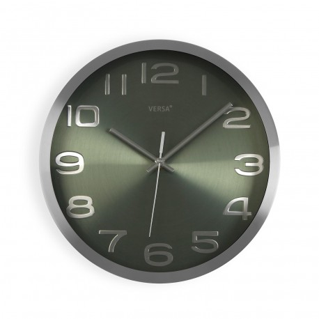 30CM DIAMET. ALUMINIUM CLOCK