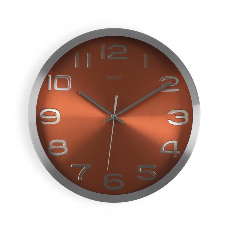 30CM DIAMET. ALUMINIUM CLOCK