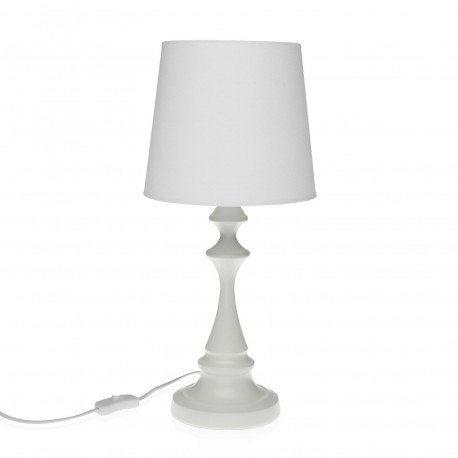 BLUE/OFFWHITE TABLE LAMP