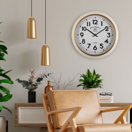 WOOD WALL CLOCK 60CM