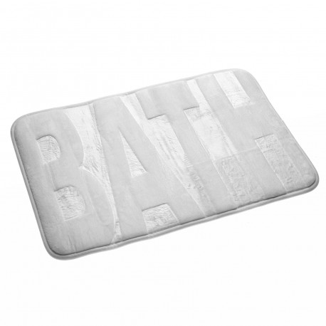 GREY BATH MAT