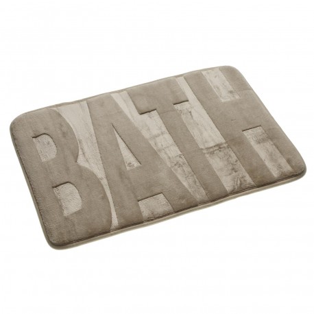 GREY BATH MAT