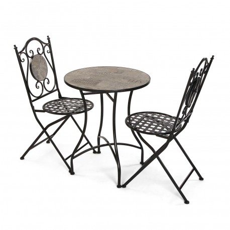 SET TABLE + 2 CHAIRS