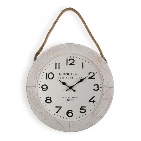 WOOD WALL CLOCK 50CM