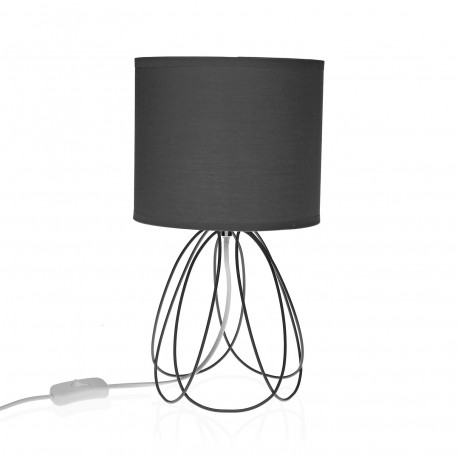 BLUE/OFFWHITE TABLE LAMP