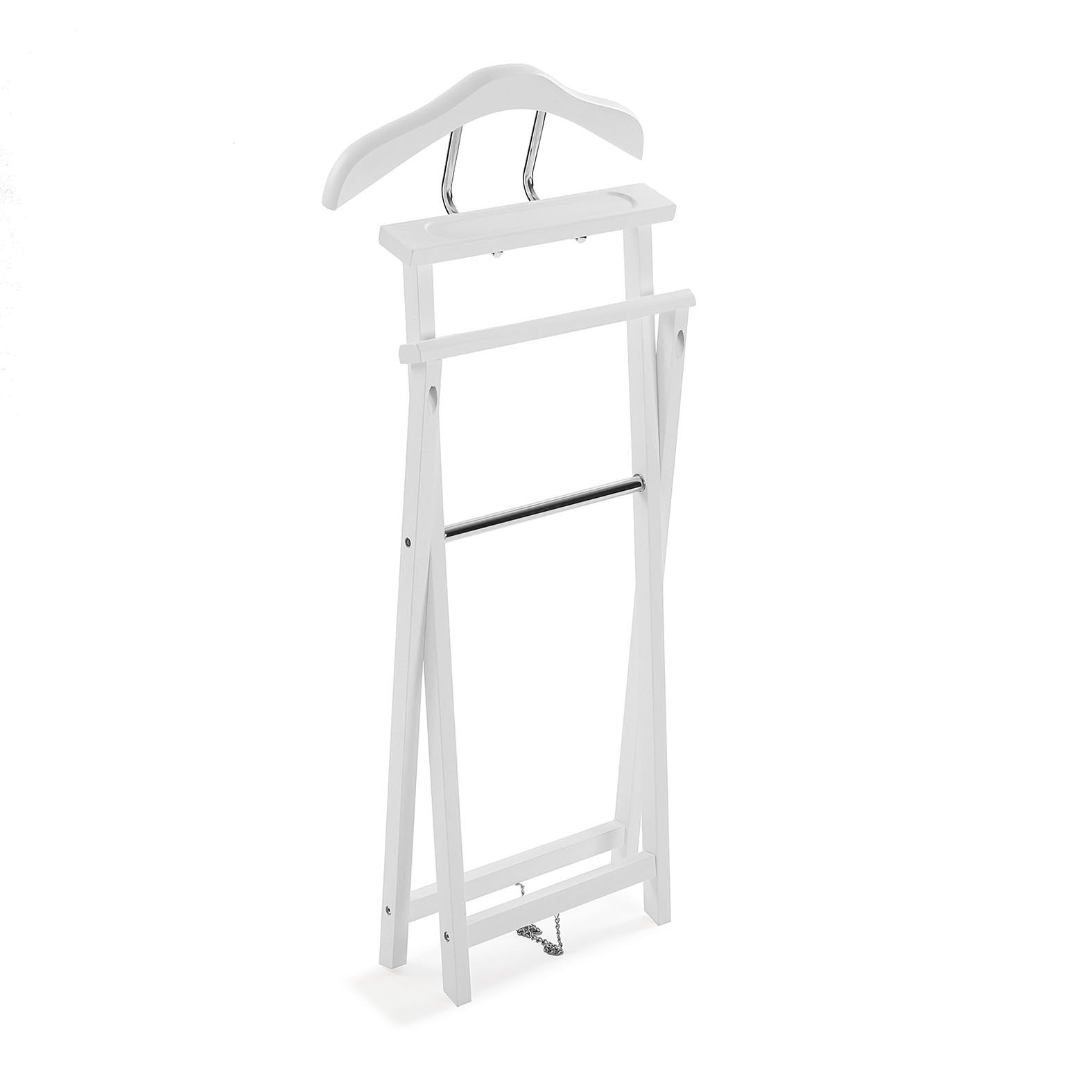 FOLDING VALET STAND WHITE
